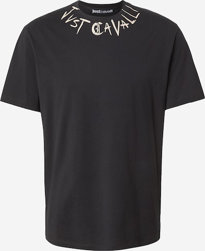 Marškinėliai iš Just Cavalli, spalva – smėlio spalva / juoda, Prekių apžvalga