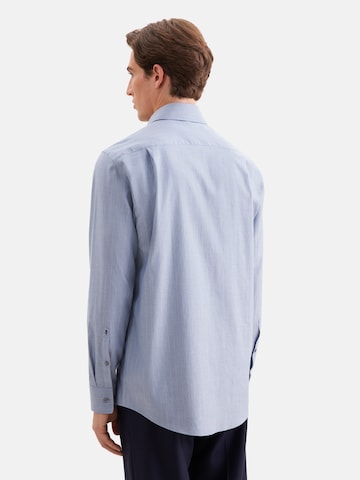 SEIDENSTICKER Regular Fit Businesshemd in Blau
