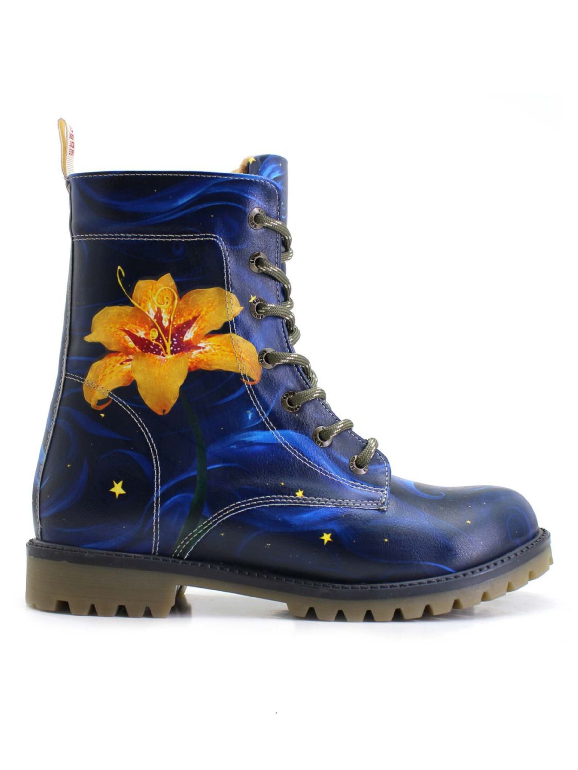Goby Stövel med snörning 'Ankle boots Goby WMAT195' i blå