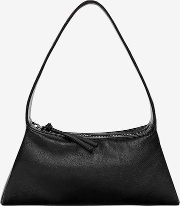 Pull&Bear Shoulder bag in Black: front