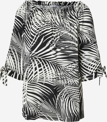 Hailys Pluus 'Lo44tty', värv must: eest vaates