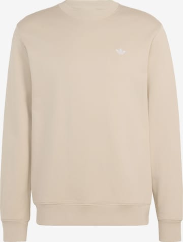 ADIDAS ORIGINALS Sweatshirt 'Trefoil Essentials' in Beige: Vorderseite