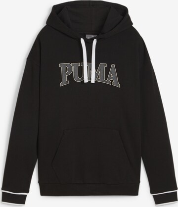 PUMA Athletic Sweatshirt in Black: front