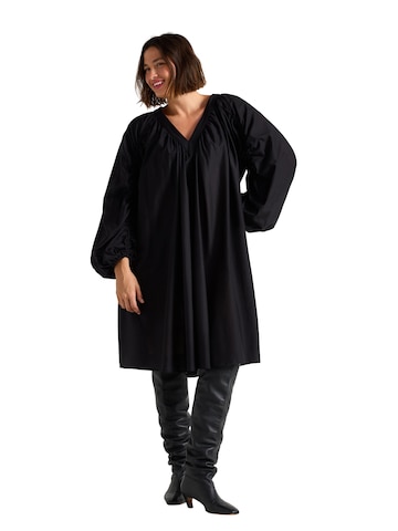 Lindex Kleid 'Caitlyn' in Schwarz: Vorderseite
