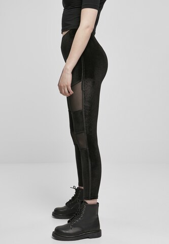 Urban Classics Skinny Leggings in Schwarz