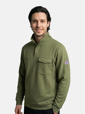 FORSBERG Sweatshirt 'Fremmson Sweatshirt'‌‌‌‌‌‌‌‌‌‌ in Grün: Vorderseite