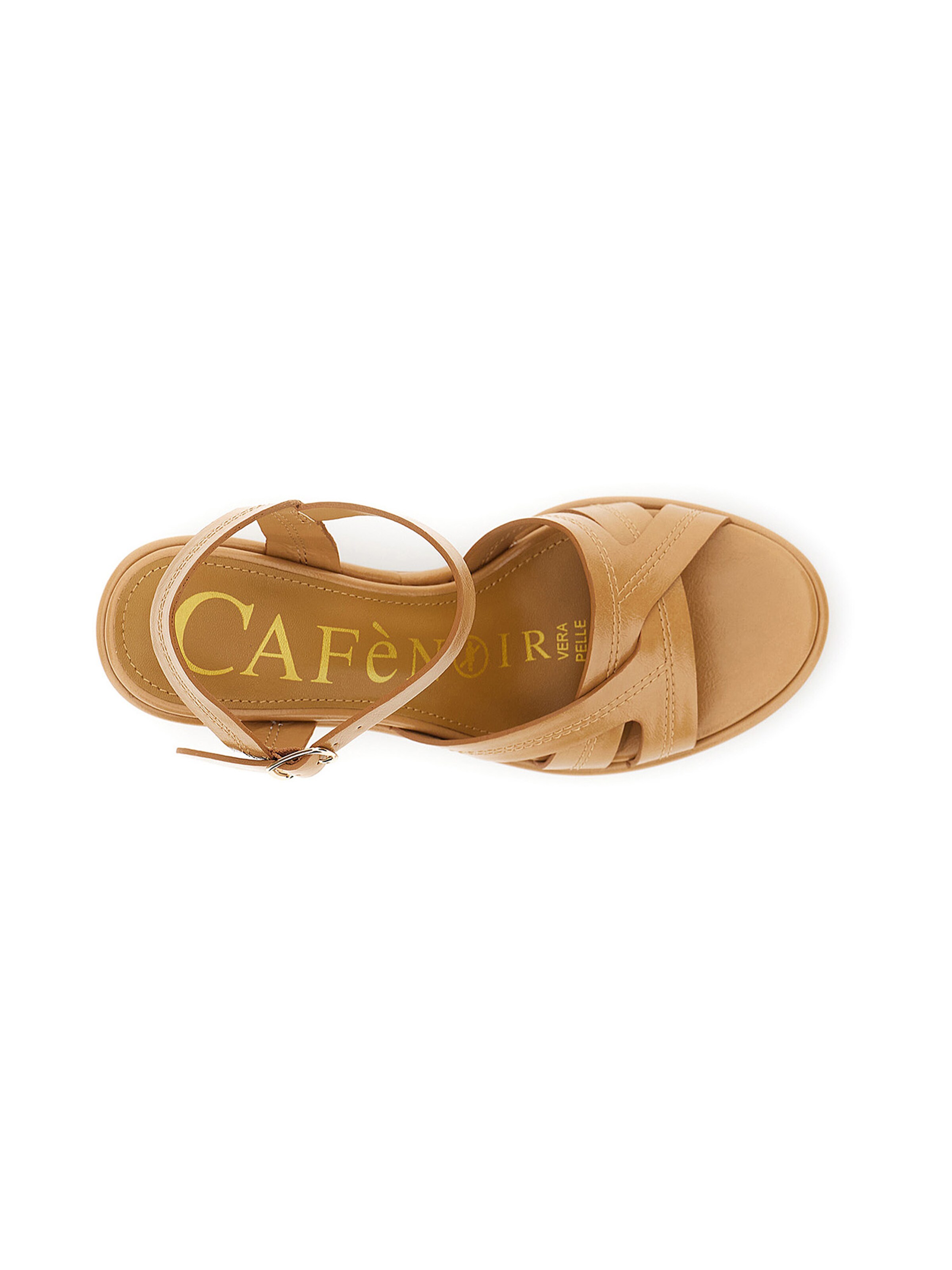 Sandales CAFè NOIR en marron