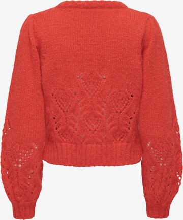 ONLY Pullover 'CARLIE' in Rot