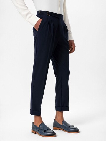 Antioch Regular Trousers with creases in Blue