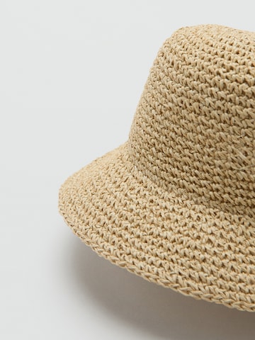 MANGO Hut 'Mely' in Beige