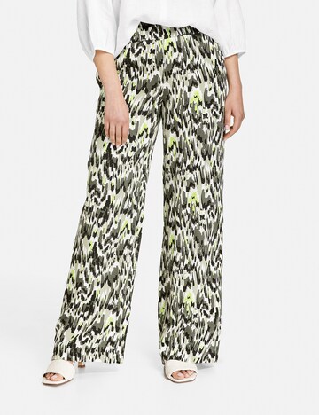 GERRY WEBER Wide leg Pants in Mixed colors: front