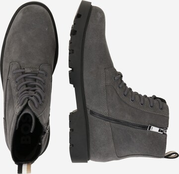 Bottines à lacets 'Adley' BOSS en gris