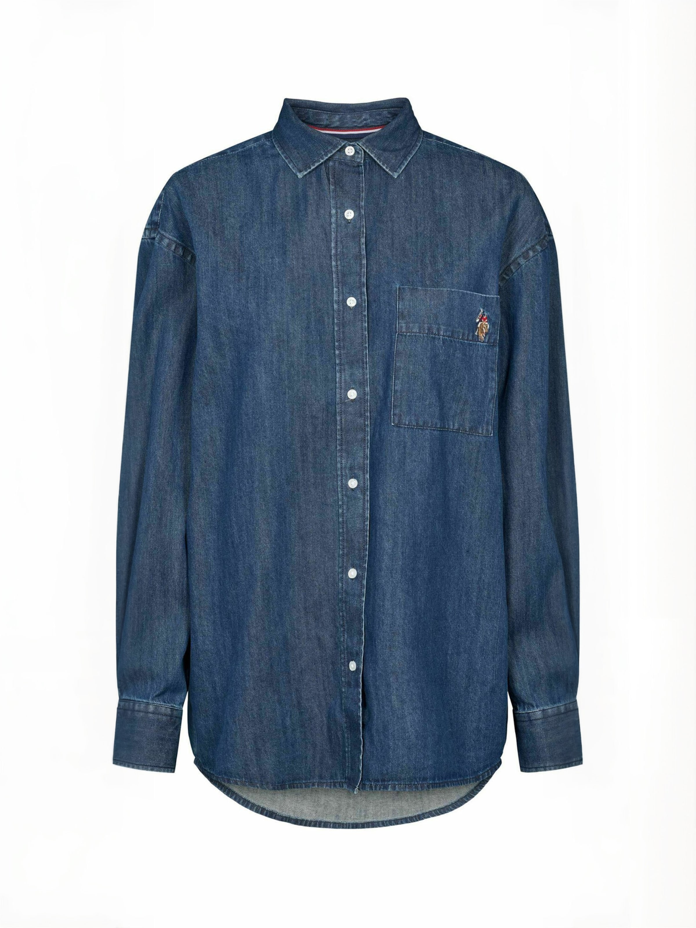 T-shirt ' UWLiljan ' U.S. POLO ASSN. en bleu : devant