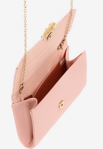 faina Clutch in Roze