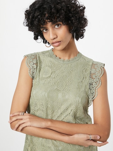 PIECES - Blusa 'Olline' em verde