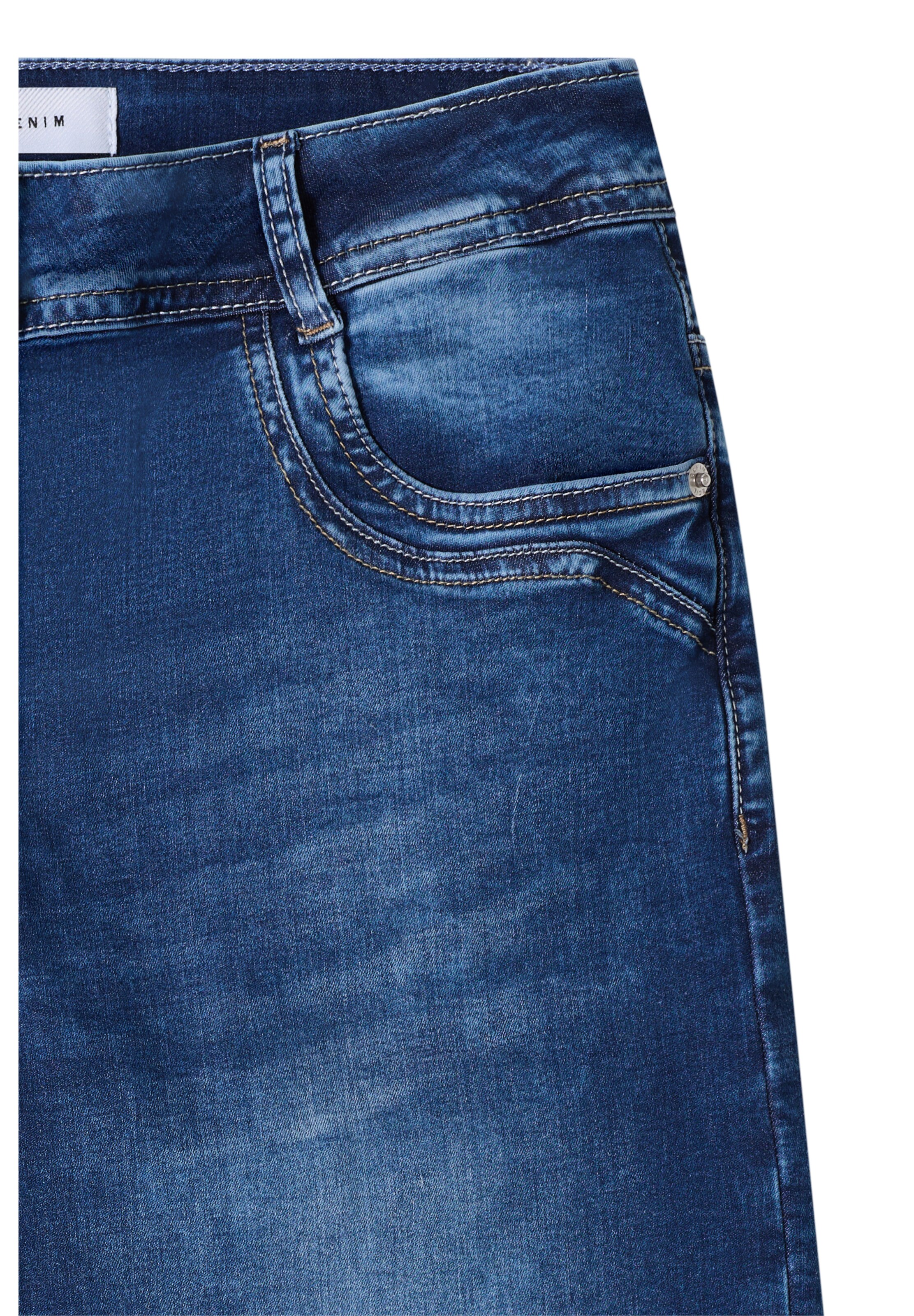 CECIL Regular Jeans in Blau