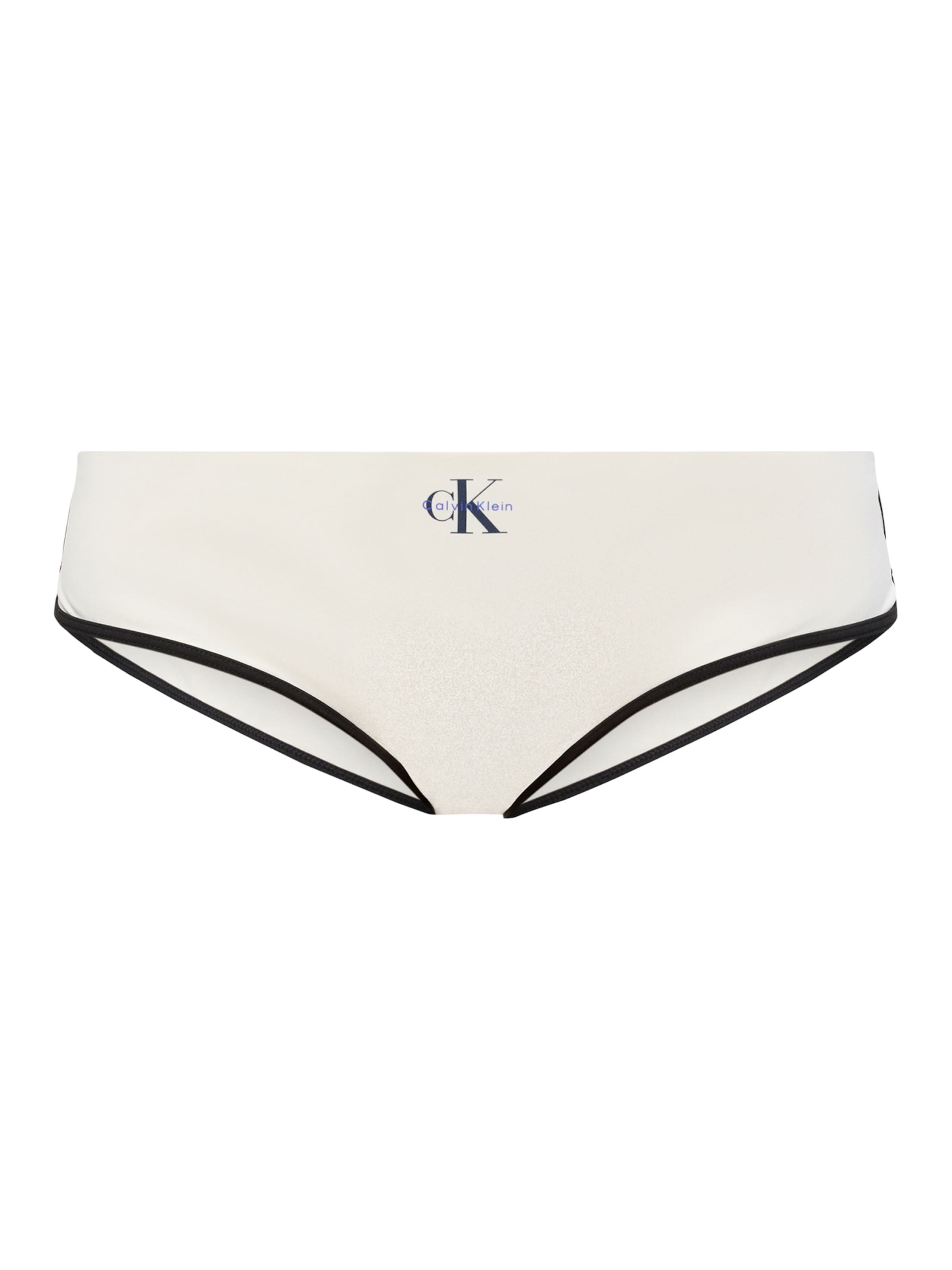 Calvin Klein Swimwear Bikinihose in Weiß: Vorderseite