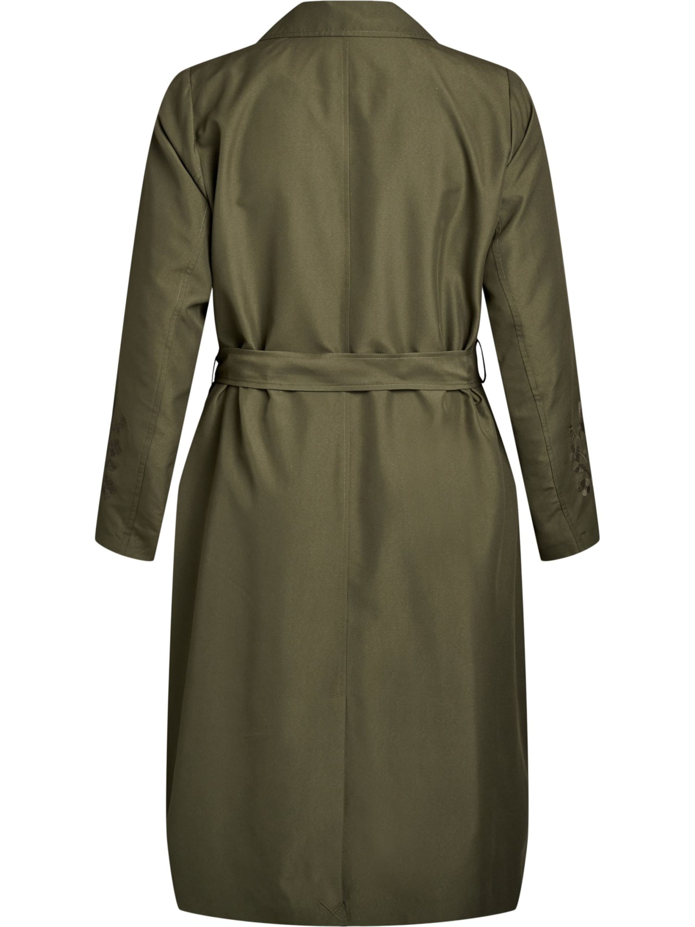 Zizzi Átmeneti kabátok 'Msaga' - zöld