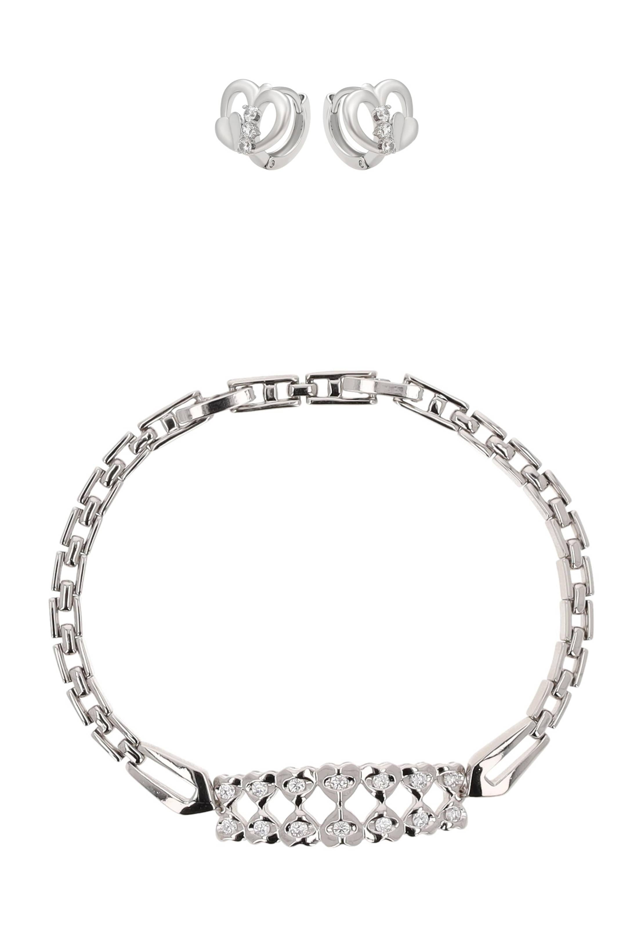 faina Sieraden set in Zilver: voorkant