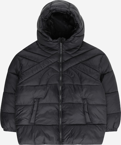 UNITED COLORS OF BENETTON Prehodna jakna | črna barva, Prikaz izdelka