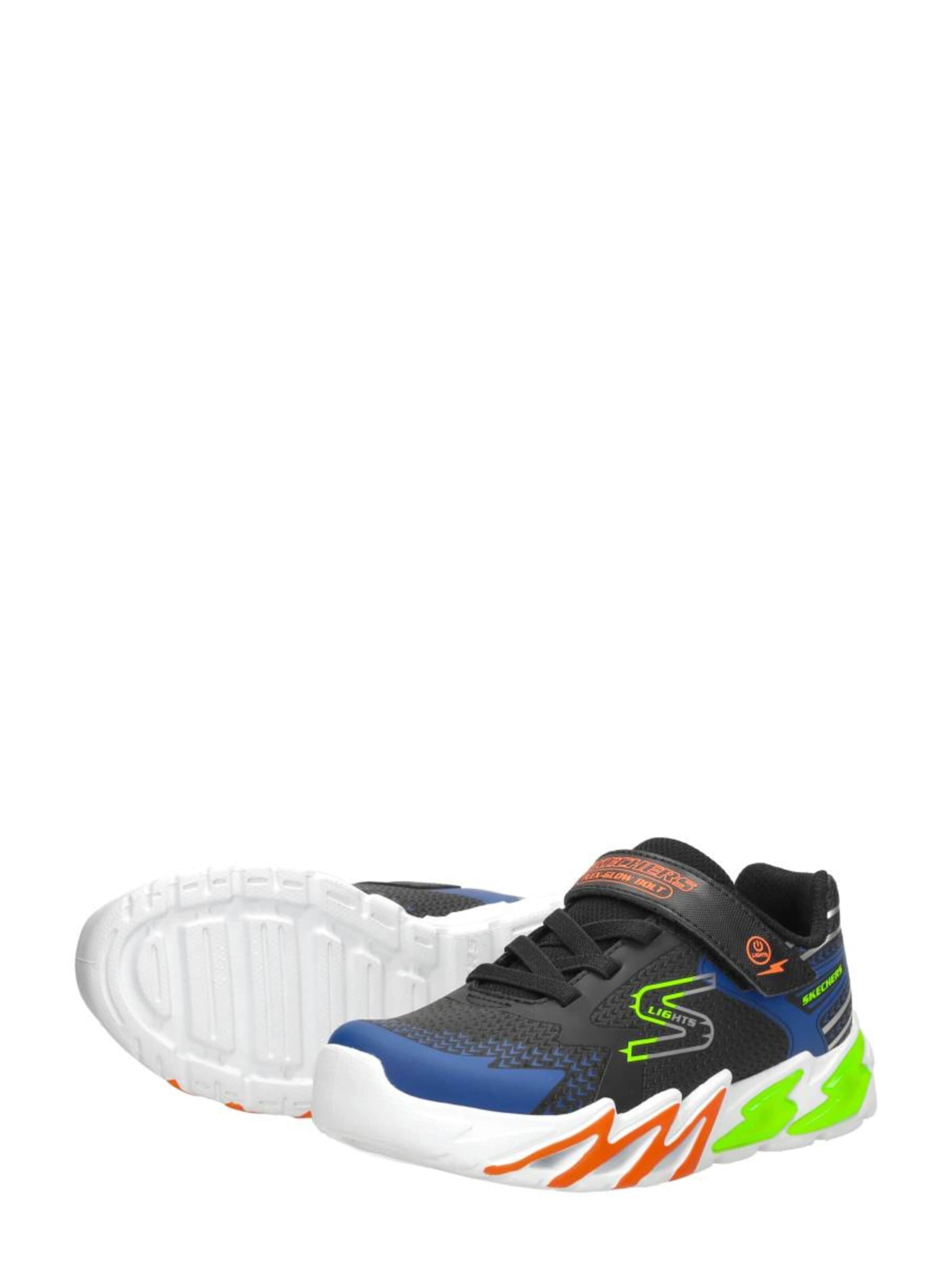 SKECHERS Кроссовки 'S Lights: Flex-Glow Bolt' в Черный