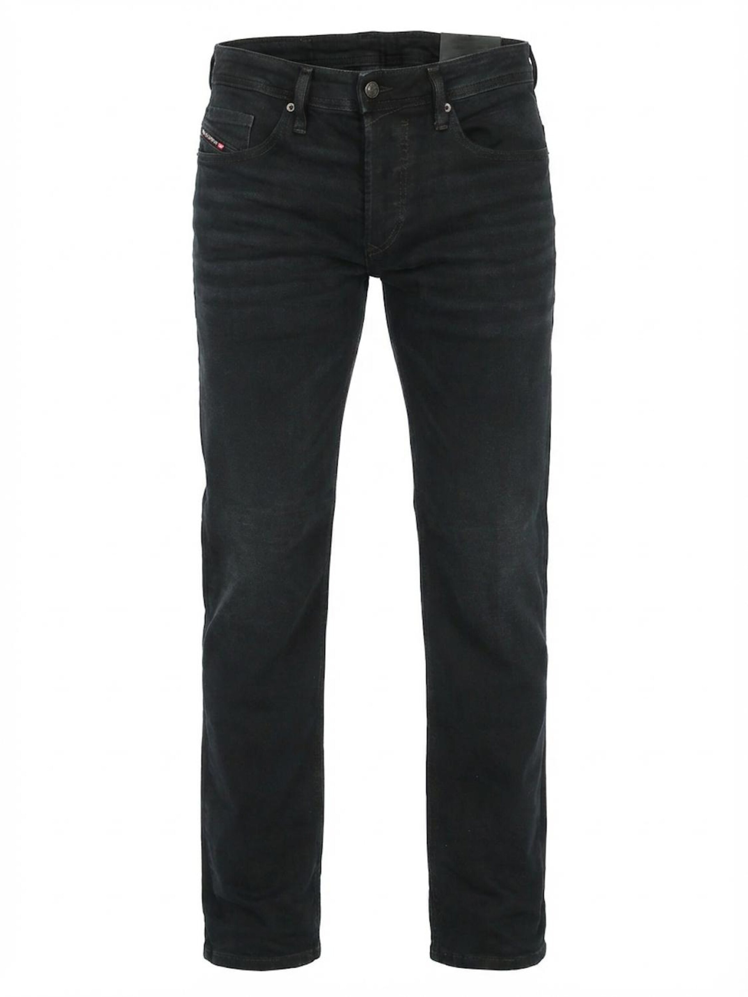 Jean 'Straight SAFADO-X' DIESEL en noir : devant