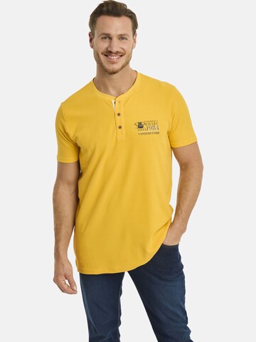 Jan Vanderstorm Shirt 'Erengisl' in Yellow: front
