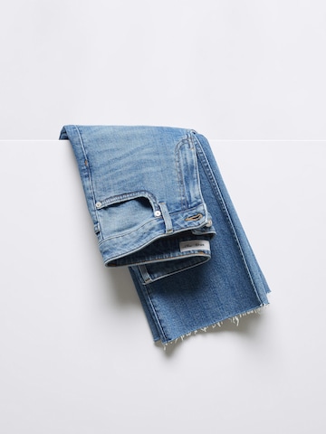 MANGO Regular Jeans 'FIONA' in Blau