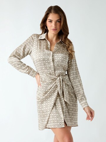 GUESS - Vestido 'W4YK35WF1T2' en beige