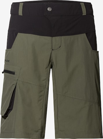 VAUDE Outdoor Pants 'Qimsa' in Green: front