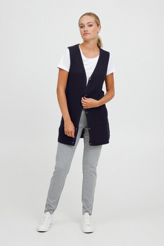 Oxmo Knitted Vest 'HEIDI' in Blue