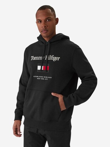 TOMMY HILFIGER Sweatshirt 'MW0MW42735' in Zwart