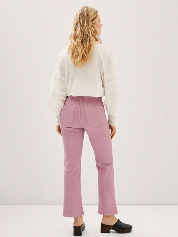 MANGO Regular Jeans 'Sasha' in Purple