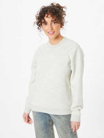 Sweat-shirt 'Polifolia' SECOND FEMALE en gris : devant