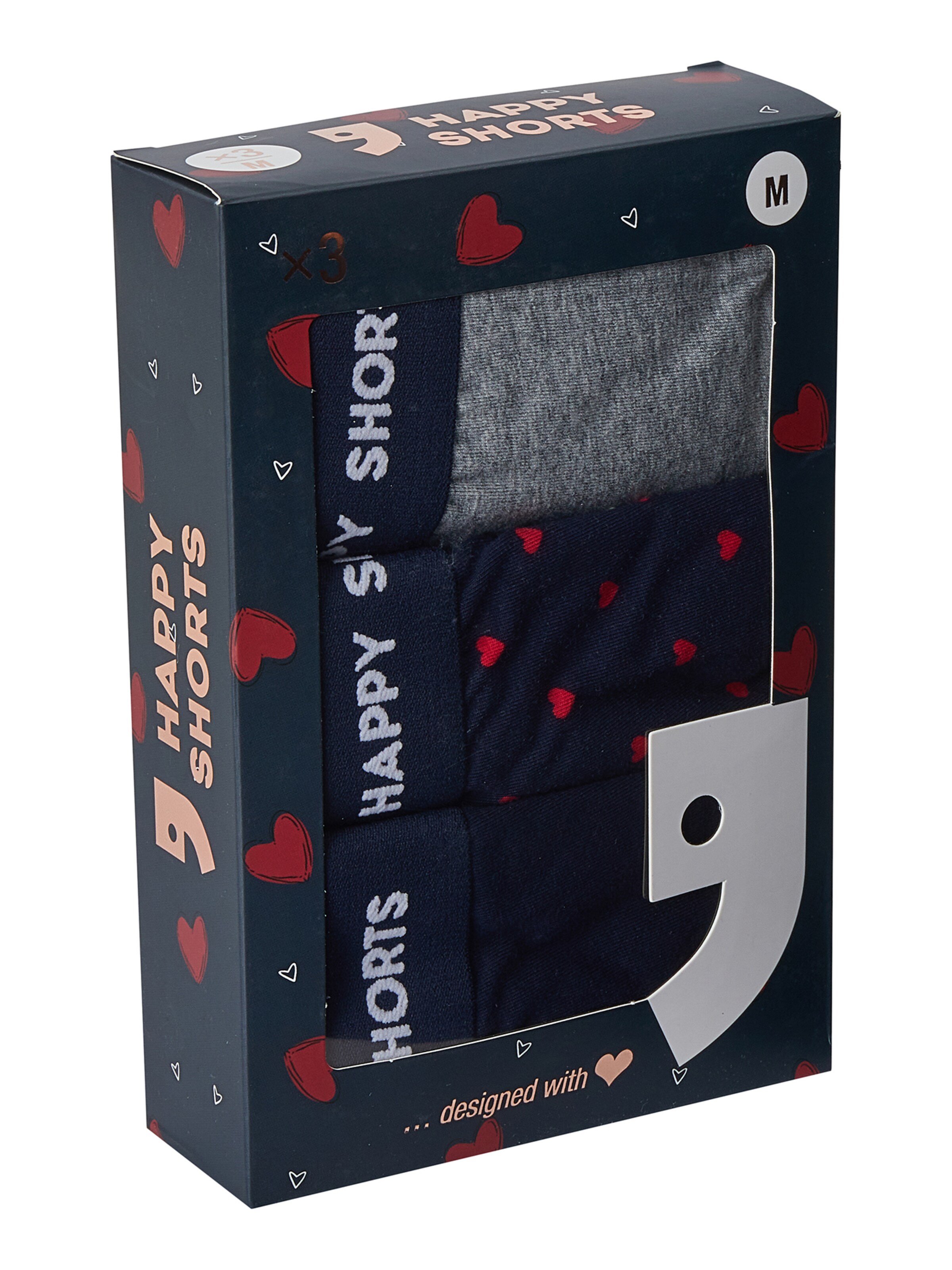 Happy Shorts - Calzoncillo boxer en azul