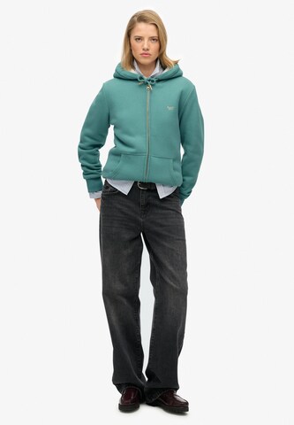 Veste de survêtement 'Essential' Superdry en vert