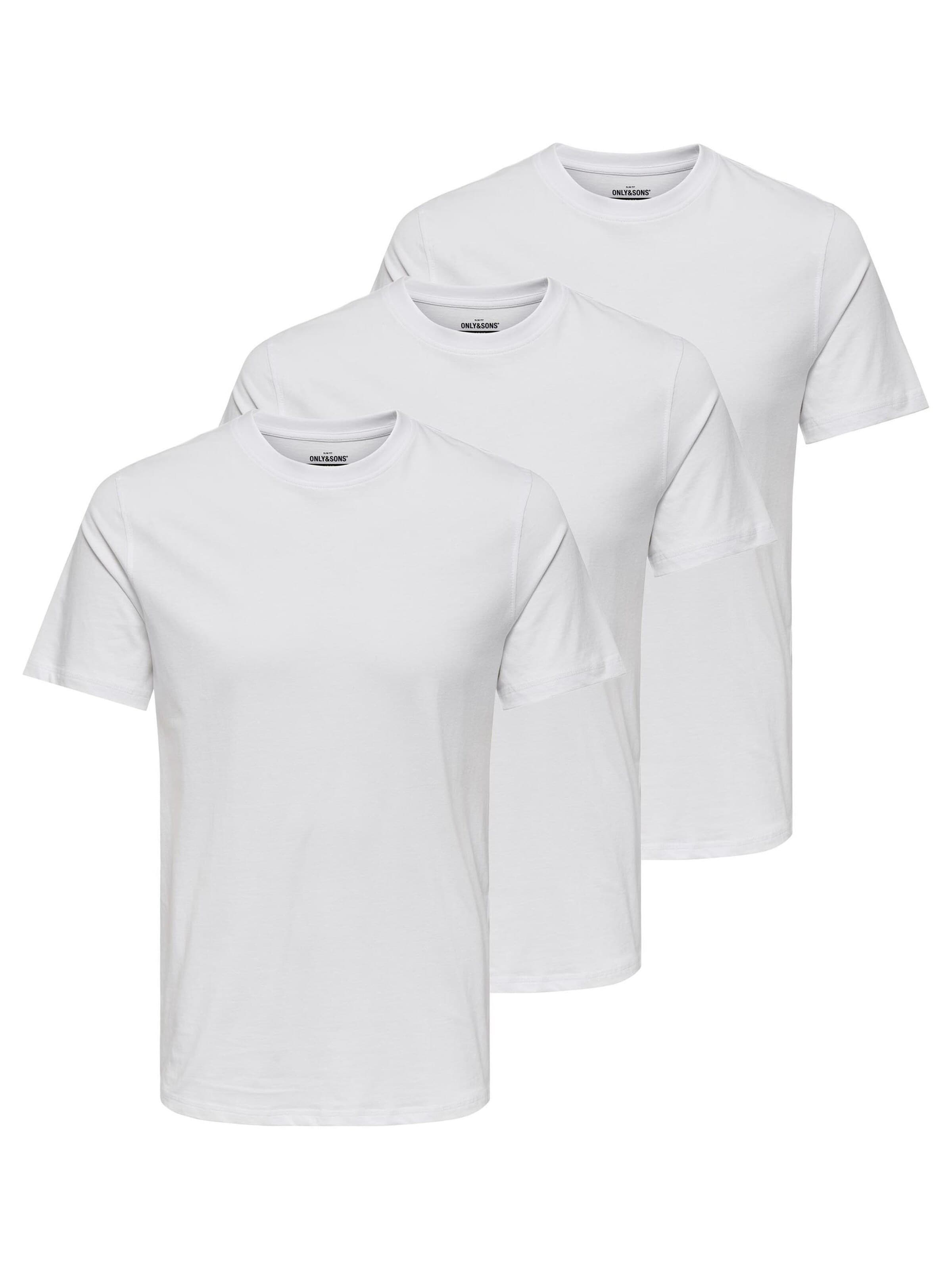 Only & Sons Shirt 'MAX' in S in White, Item view