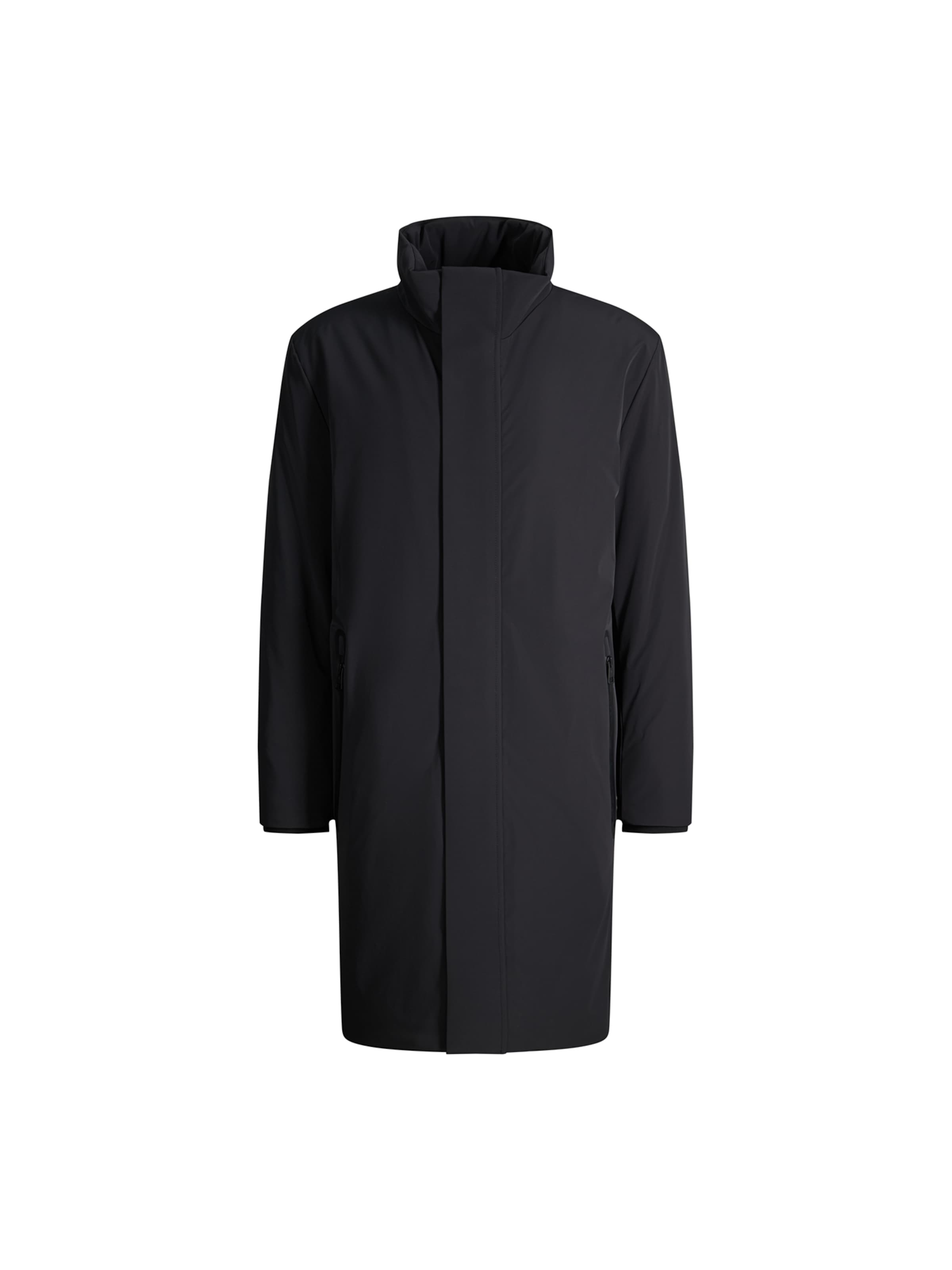 STRELLSON Between-seasons parka in Black: front