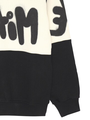DISCLAIMER Sweatshirt 'Stripe' in Schwarz