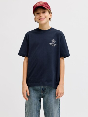 Jack & Jones Junior Shirts i blå: forside