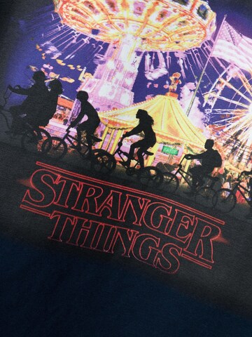 NAME IT Shirt 'Stranger Things' in Blue