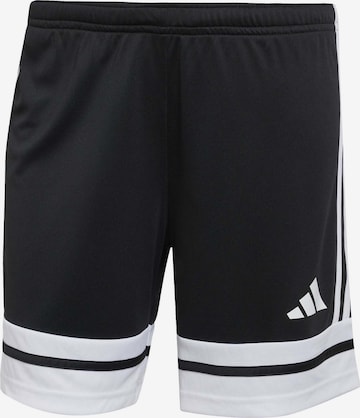 ADIDAS PERFORMANCE Workout Pants 'Squa 25' in Black: front