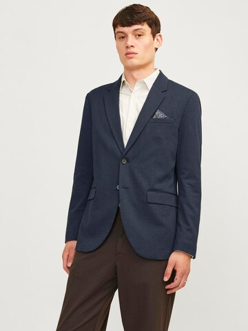 JACK & JONES Slim fit Blazer 'JPRPreston' in Blue: front