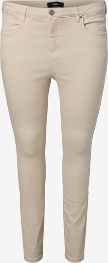 Zizzi Jean 'JABBY' en beige, Vue avec produit