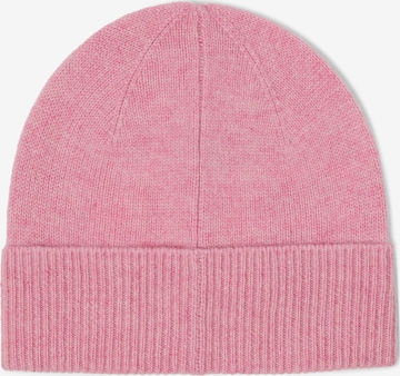 Marie Lund Beanie in Pink: front