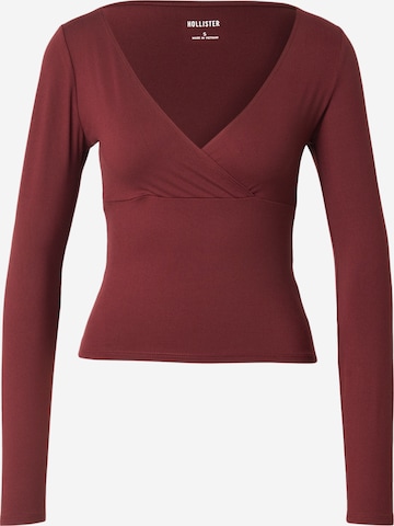 HOLLISTER Shirt in Red: front