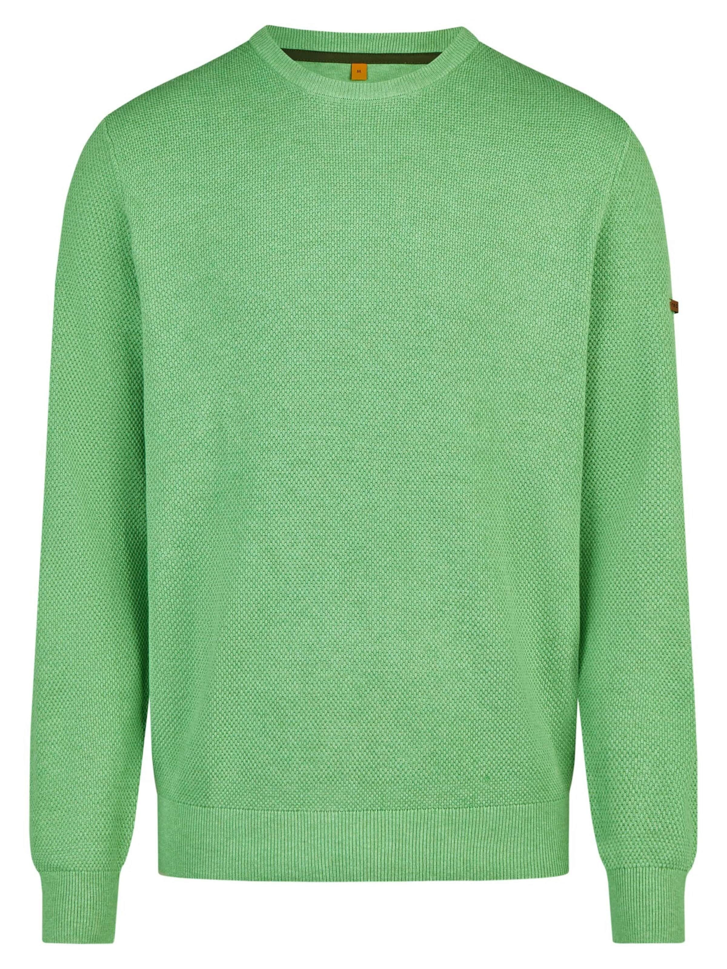 redmond Sweater 'Basic' in Green: front