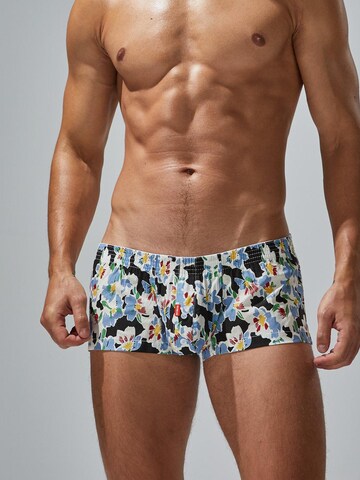 SEOBEAN Boxer shorts 'Tropical' in Blue: front