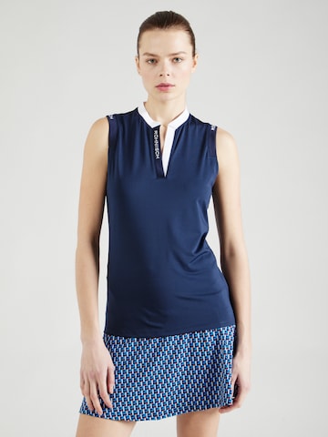 Röhnisch Sporttop 'Abby' in Blauw: voorkant