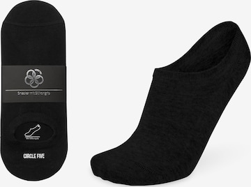 Circle Five Ankle socks '6 Paar Füßlinge Silikongrip ohne verrutschen' in Black: front